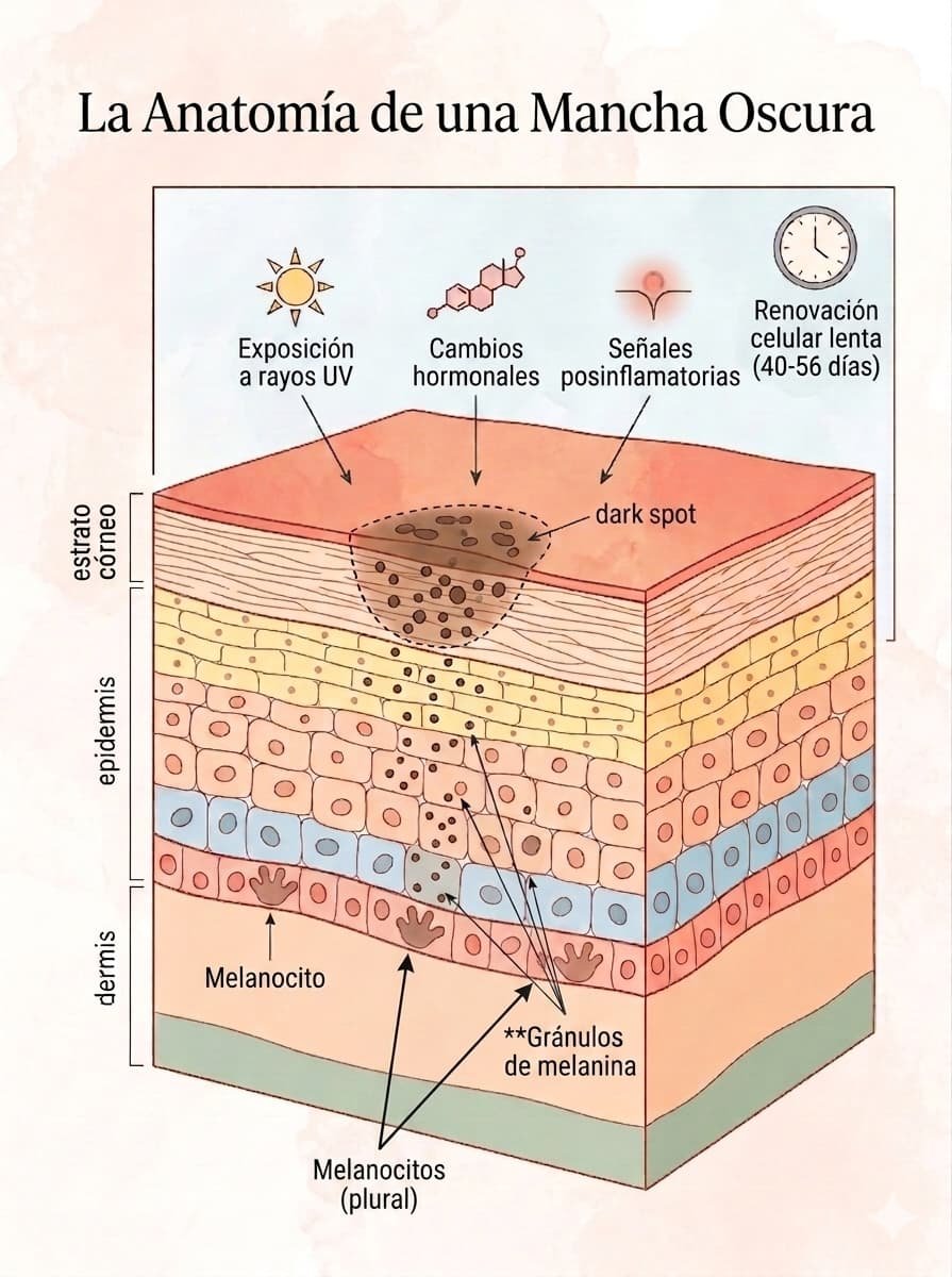 The Anatomy of a dark spot