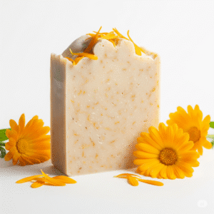 Calendula Soap and its calendula flowers Calendula Soap and its calendula flowers