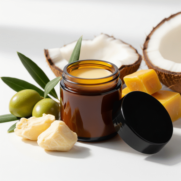 Moisturising Lip Balm with ingredients
