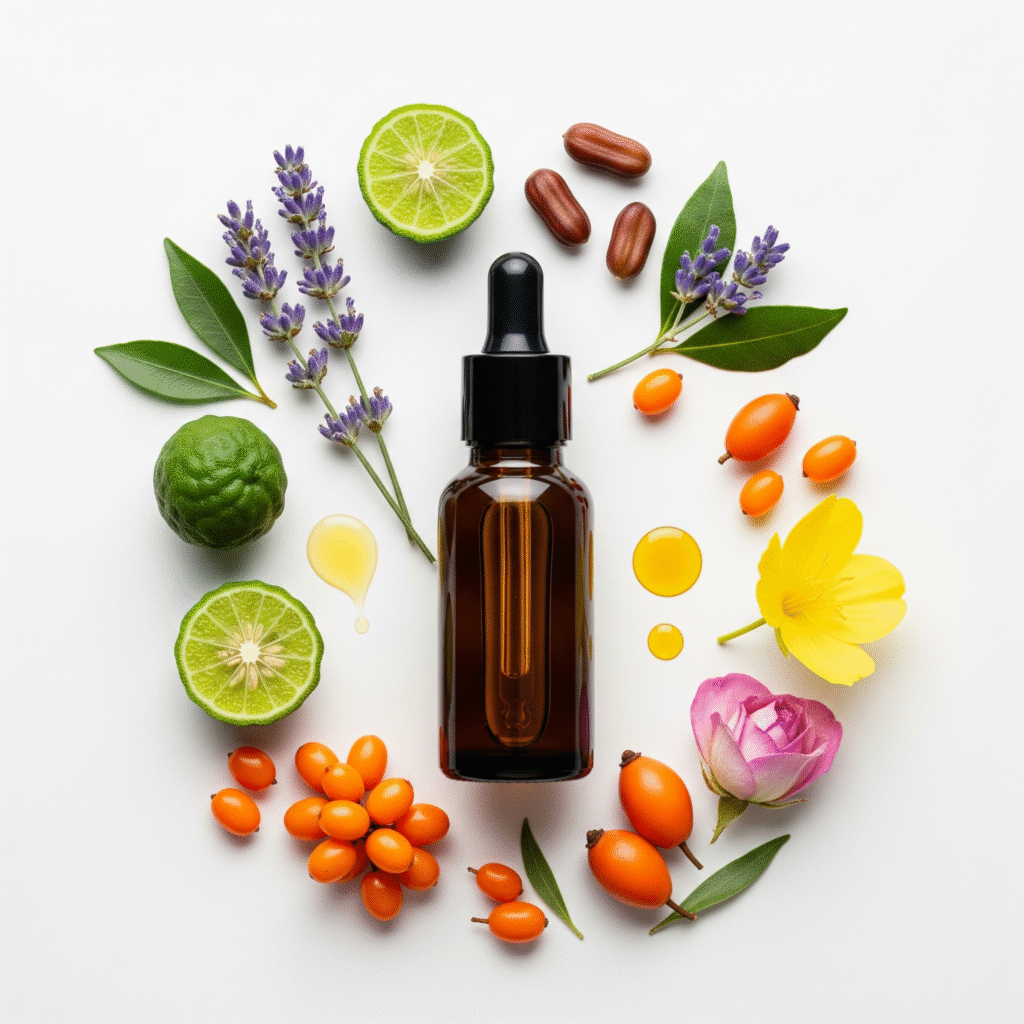 Natural Nourishing Facial Serum Oil