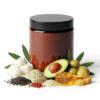 Bio-Mimicking Tallow Facial Balm in glass