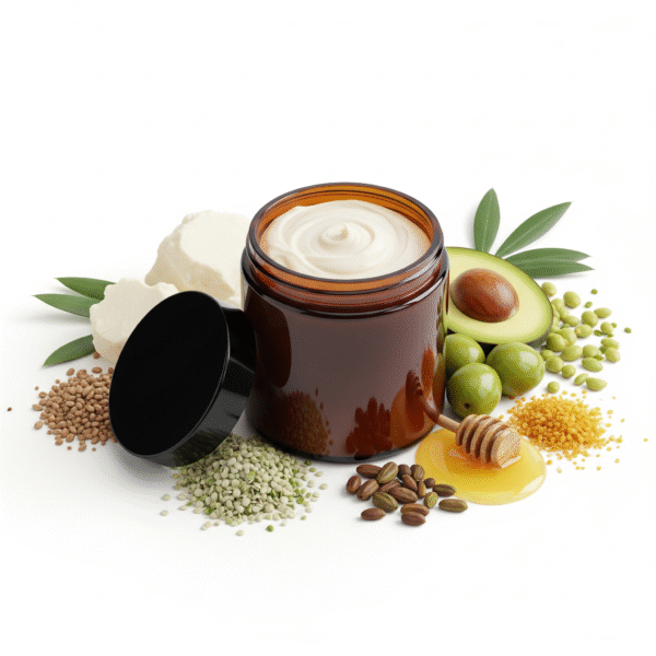 Bio-Mimicking Tallow Facial Balm & ingredients