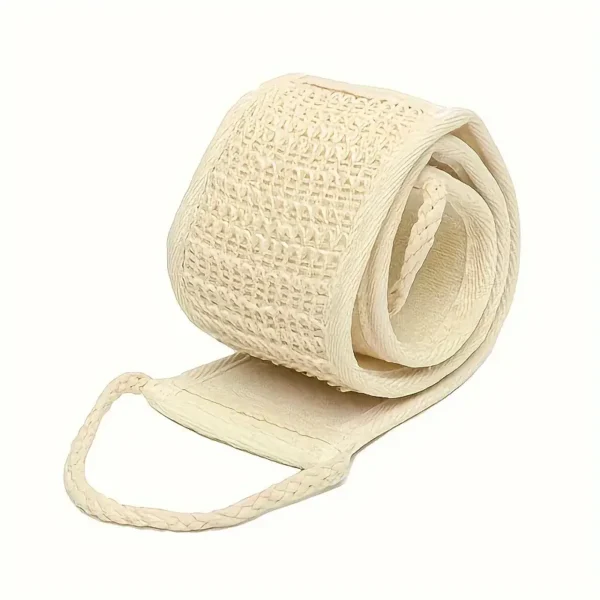 Exfoliating Shower Towel rolled