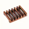 High-Quality Wooden Soap Dish dak wood colour