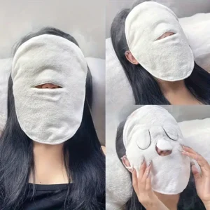 Reusable Facial Steamer Towel Mask