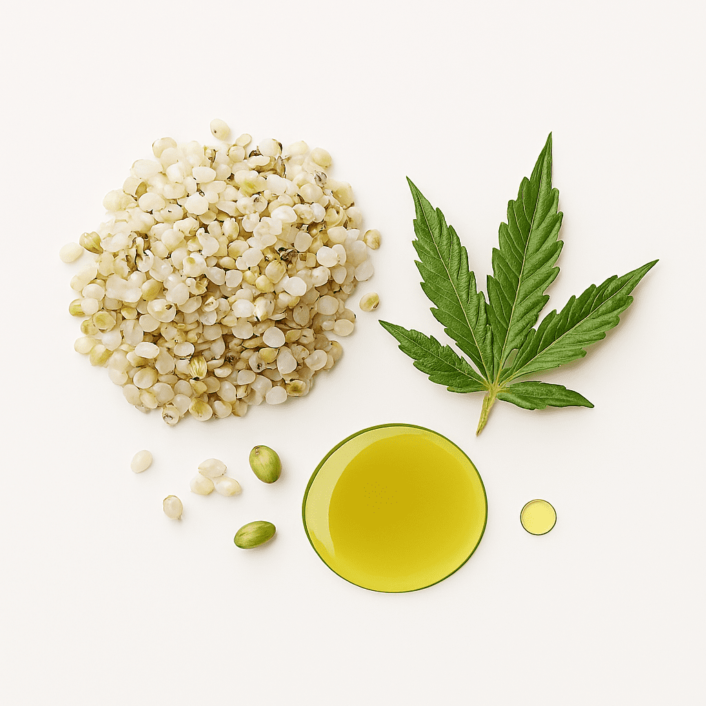 Hempseed oil and seeds
