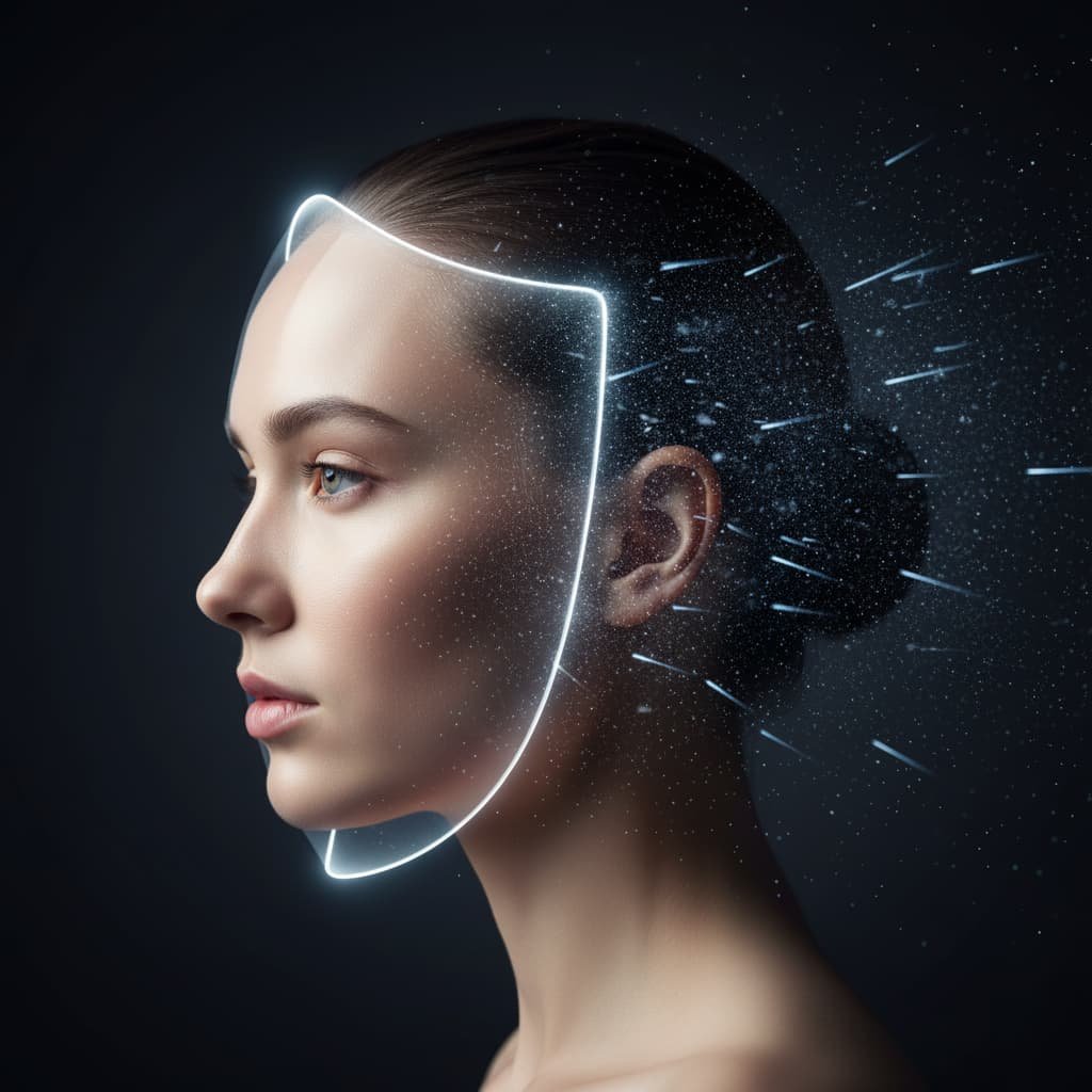 Representation of a protection shield