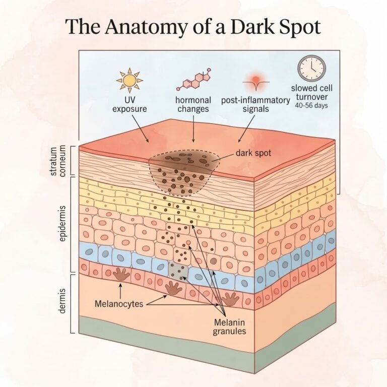 The Anatomy of a dark spot